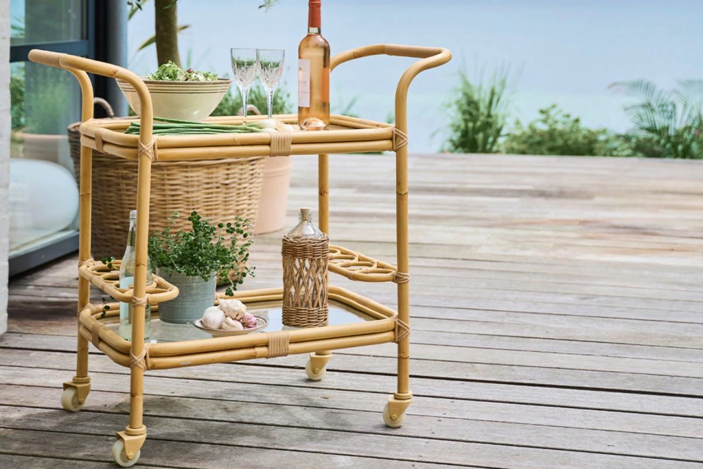 Carlo Exterior Bar Trolley | Highlight image 1