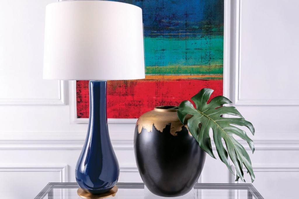 Florence Navy Lamp | Highlight image 1