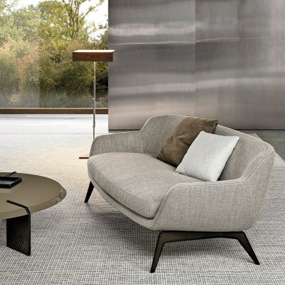 Belt Semi-Round Lounge Sofa | Highlight image 2
