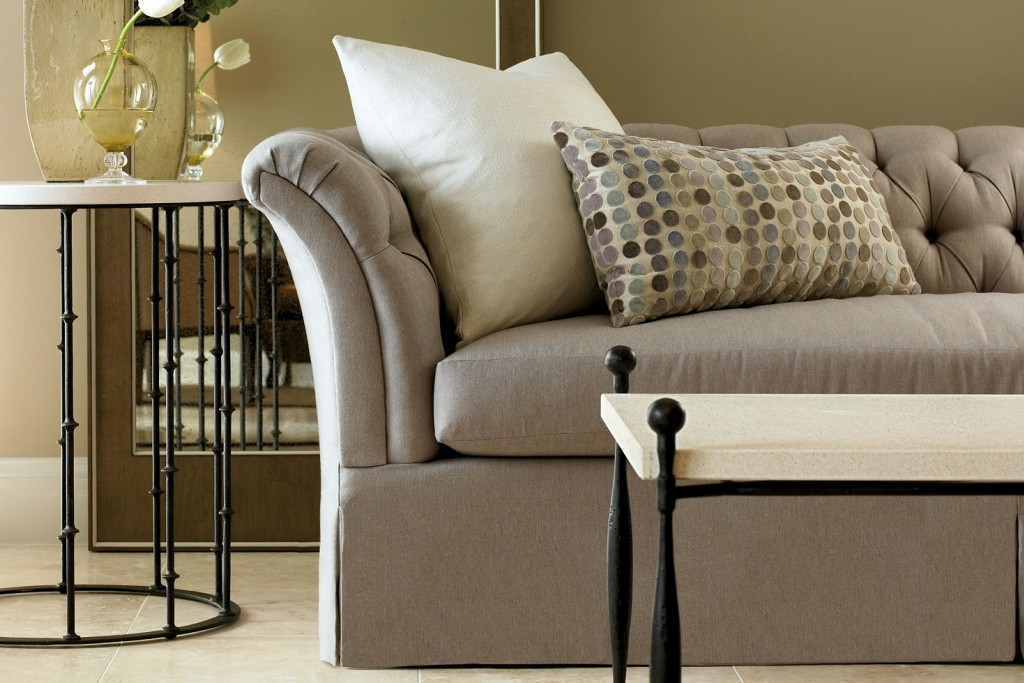 Marquette Tufted Dressmaker Sofa | Highlight image 1
