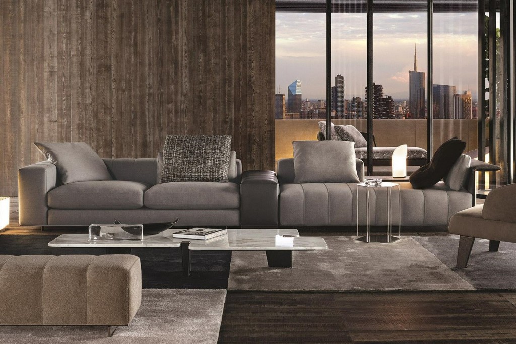 Freeman Sectional Sofa : Duvet Element with 1 Armrest (SX) - Seat ...