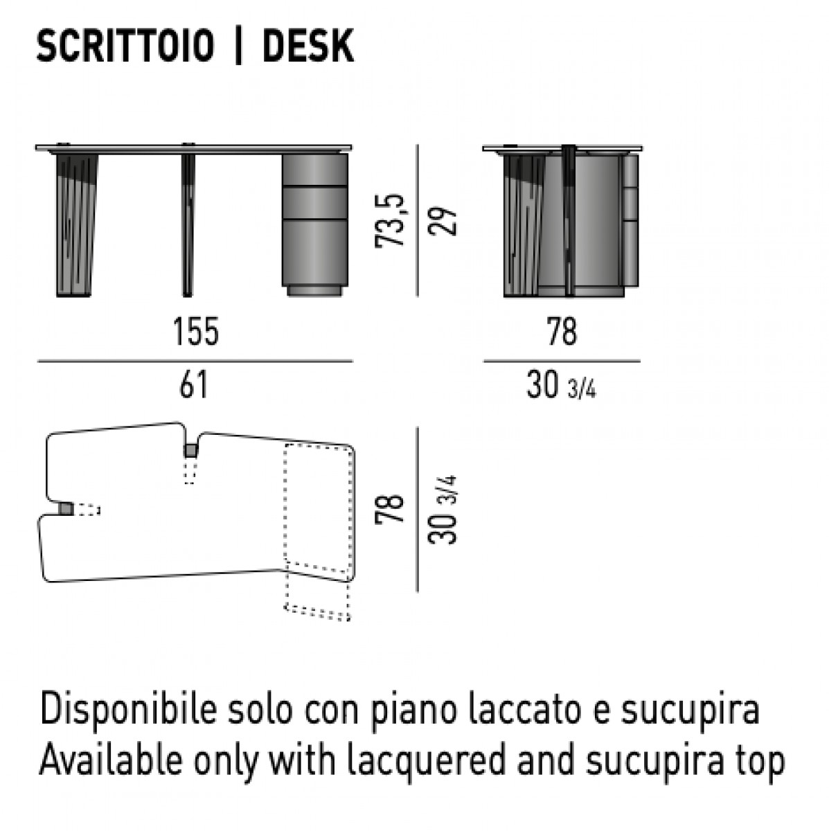 JACOB WRITING DESK