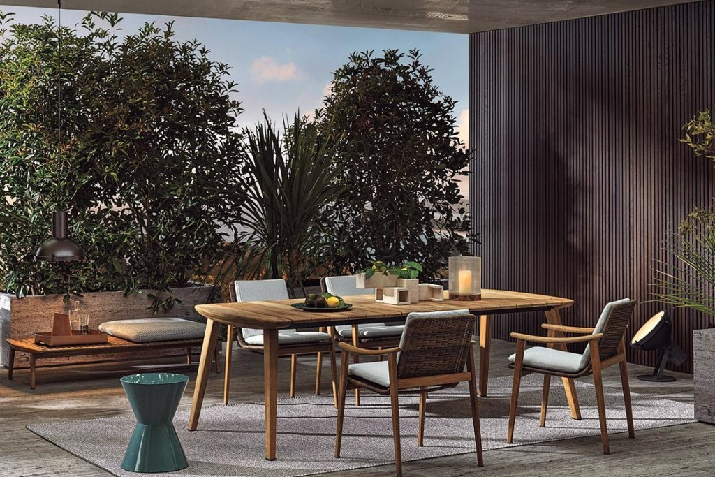 Fynn Outdoor Dining Table | Highlight image 1