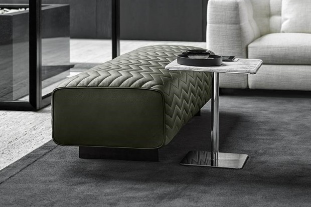 Quincy Chevron Ottoman (Rectangle) | Highlight image 3