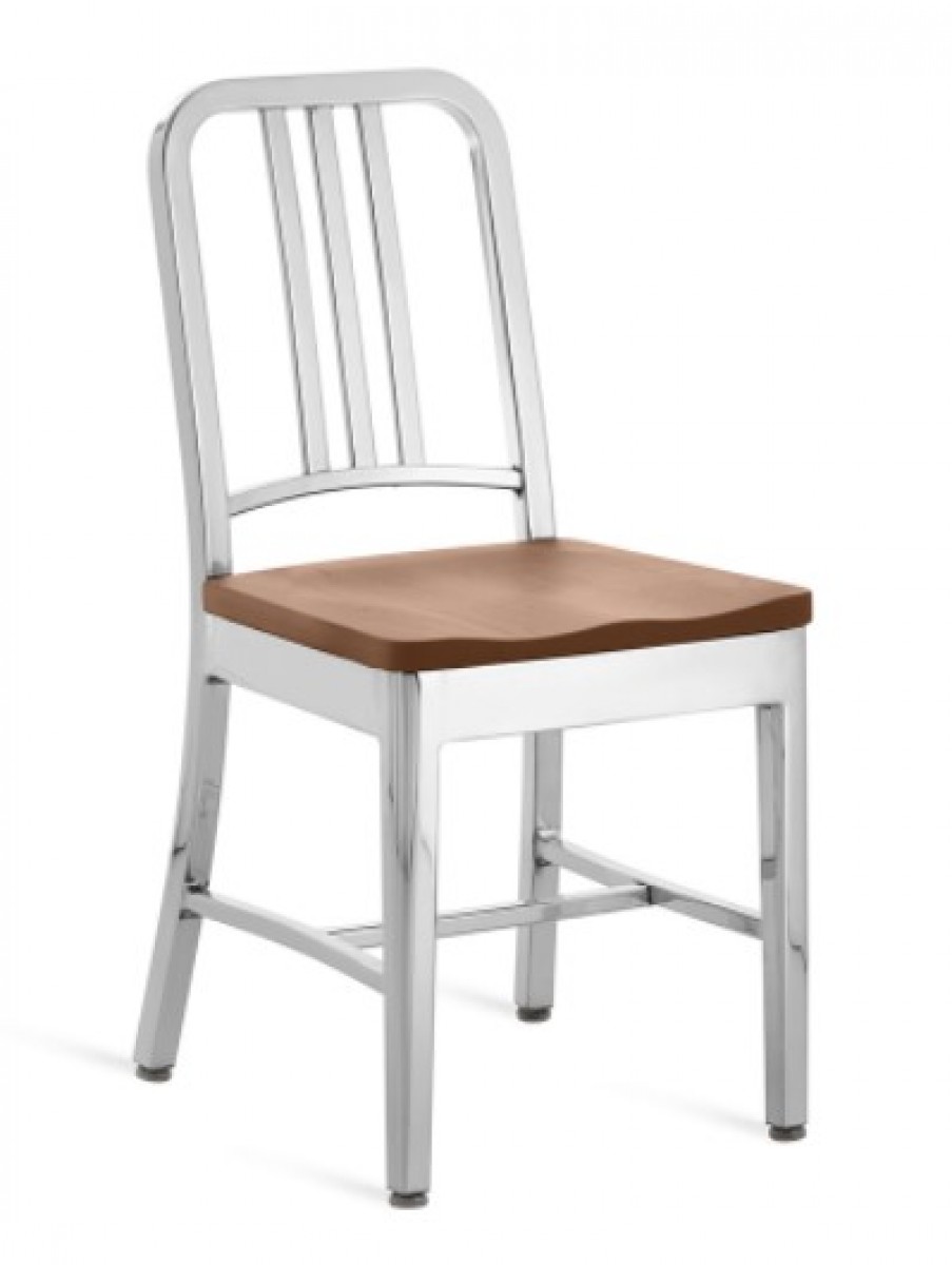 1104 Navy Library Chair