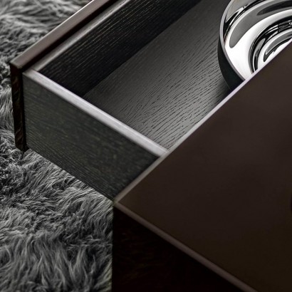 Solid Storage Coffee Table with 2 Drawers | Highlight image 2