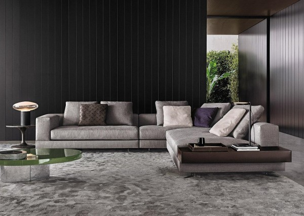 Minotti List Chanintr, Contemporary But Comfortable Sofa