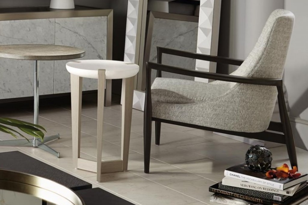Axiom Round Chairside Table | Highlight image 1