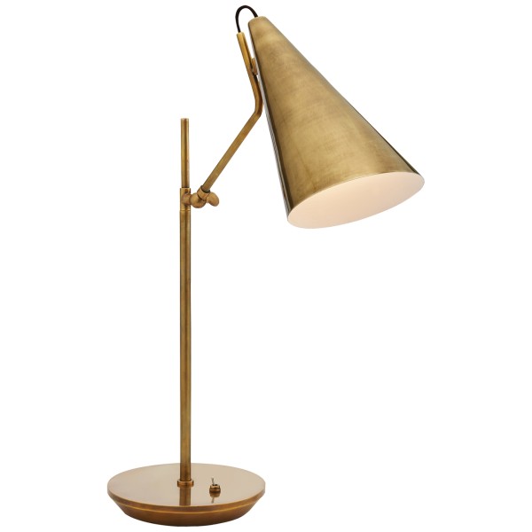 Sommerard Floor Lamp in Hand-Rubbed Antique Brass