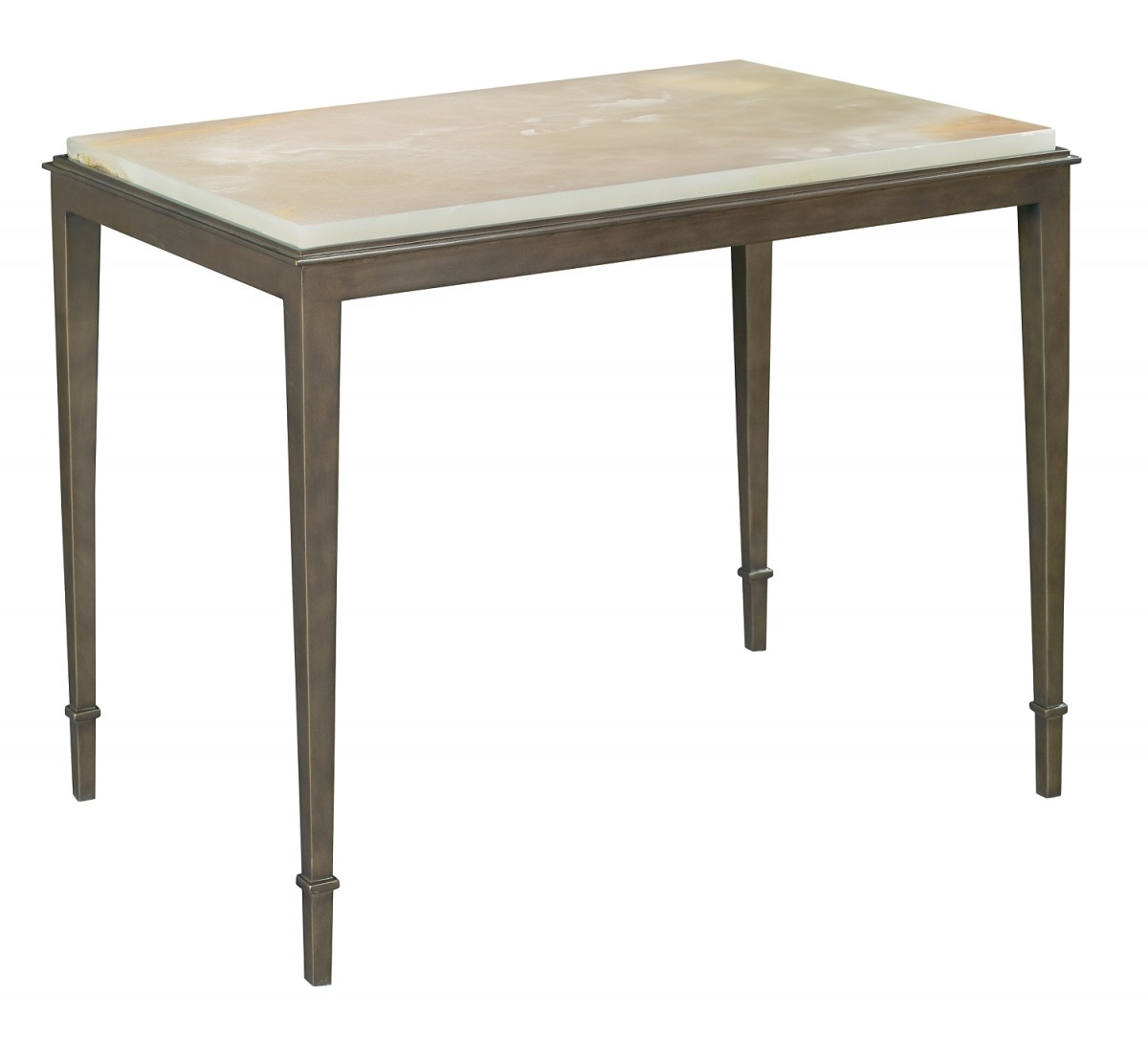 Fyn Side Table with Stone Top