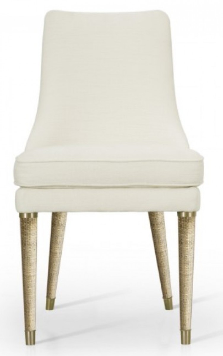 Shoal Grasscloth Side Chair