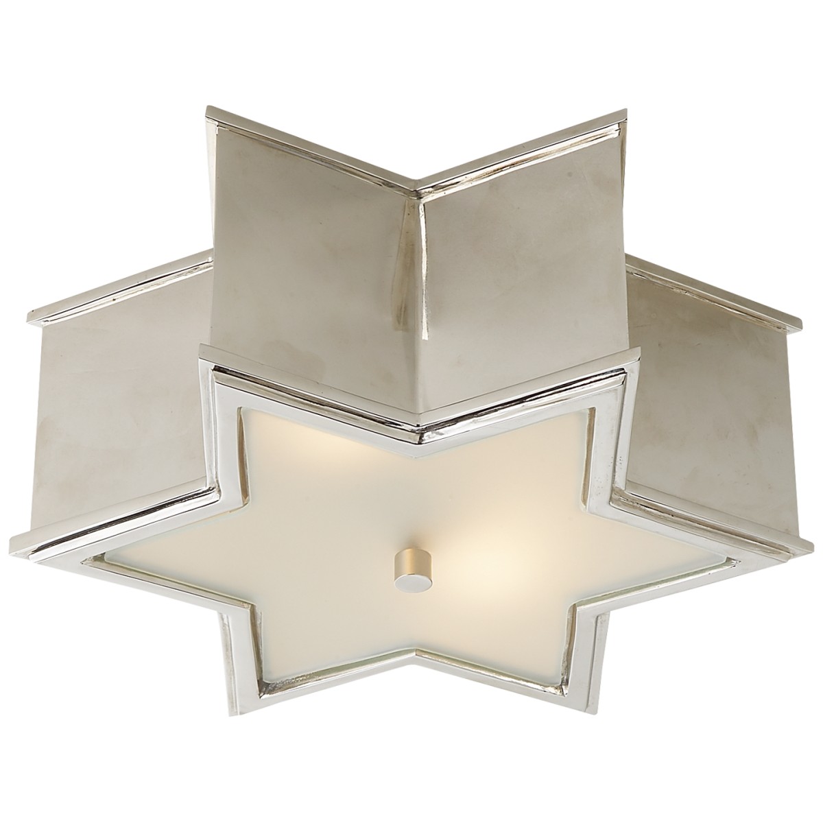 Sophia Small Flush Mount with Frosted Glass