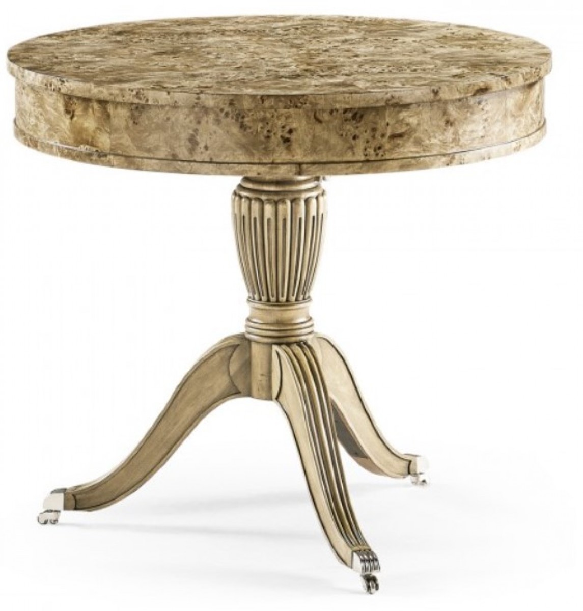 Fulgurite Drum Table