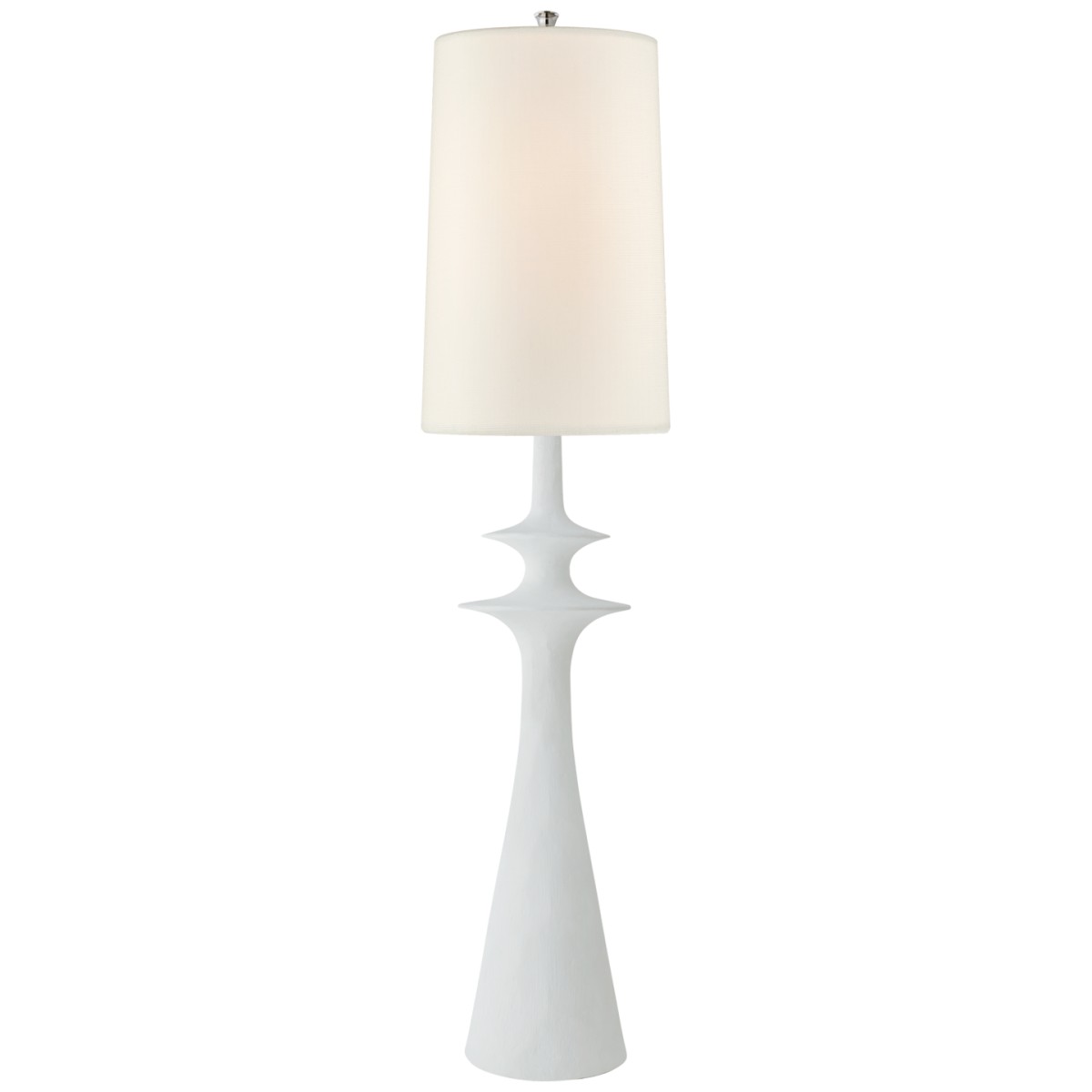 Lakmos Floor Lamp with Linen Shade