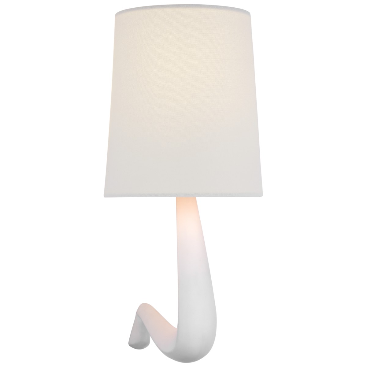 Gaya Medium Sconce with Linen Shade | Highlight image