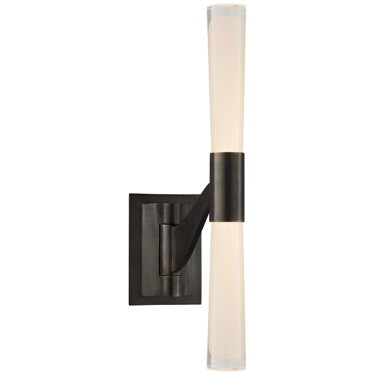 Brenta Single Articulating Sconce with Clear Glass | Highlight image