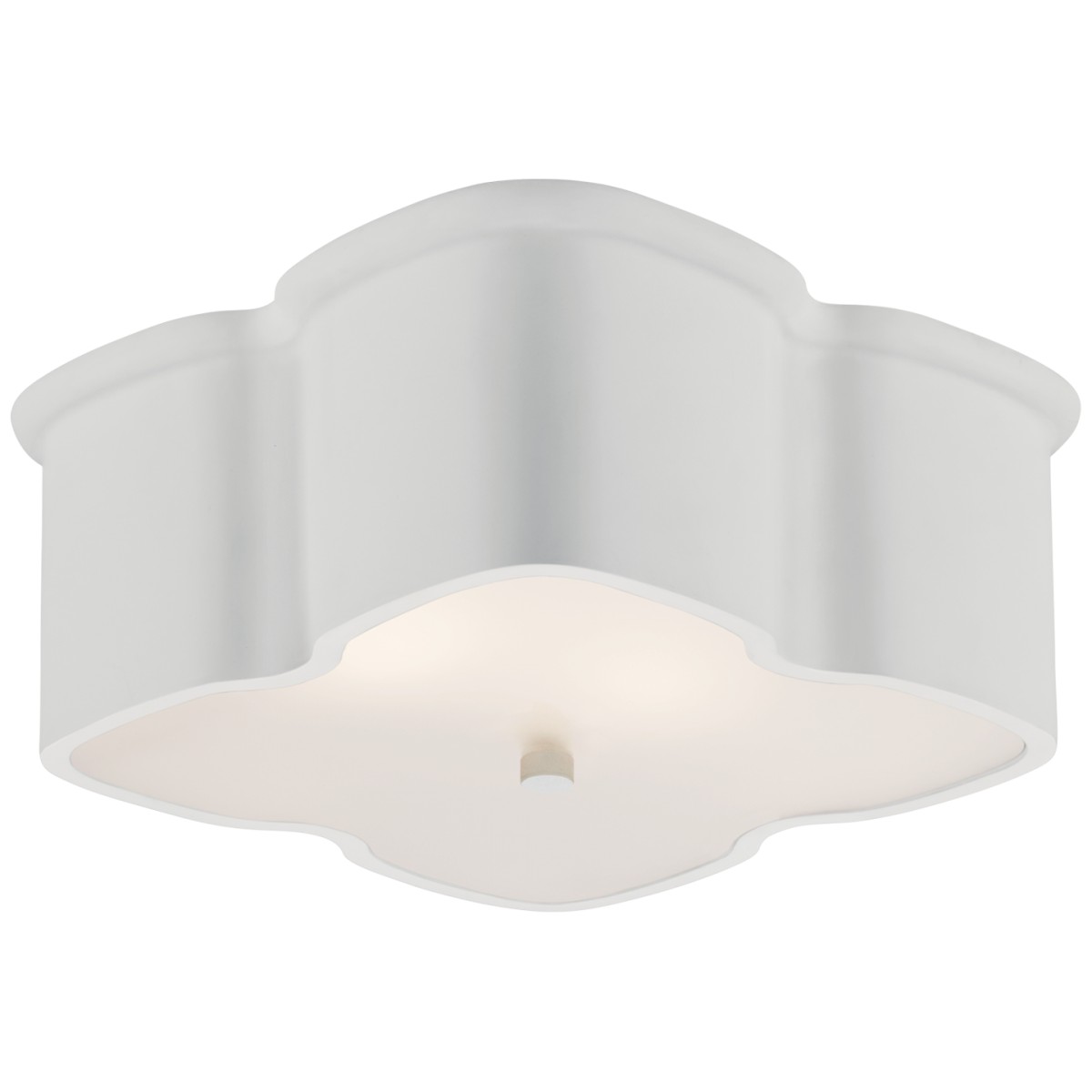Bolsena Clover Flush Mount with  Frosted Glass | Highlight image
