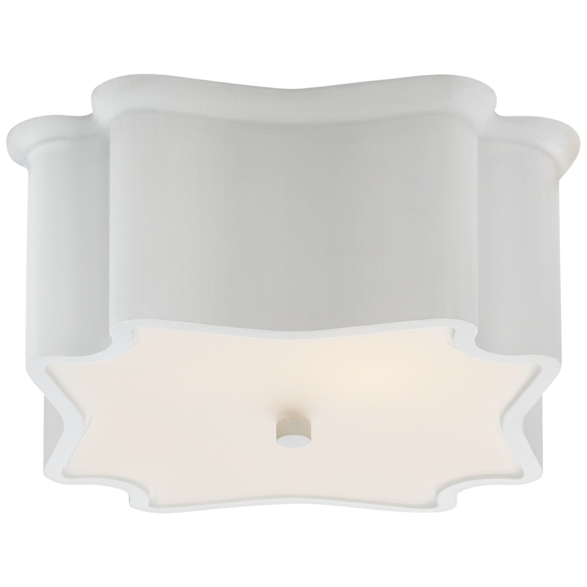 Bolsena Deco Flush Mount with Frosted Glass | Highlight image