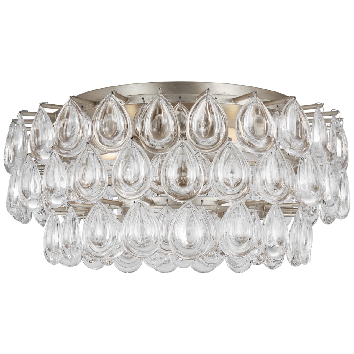 Liscia Medium Flush Mount with Crystal