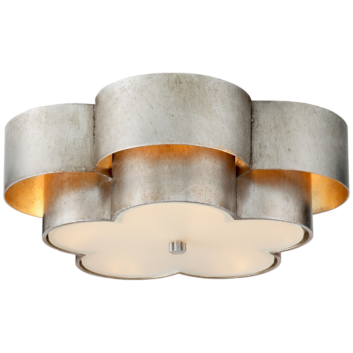 Arabelle Large Flush Mount with Frosted Acrylic