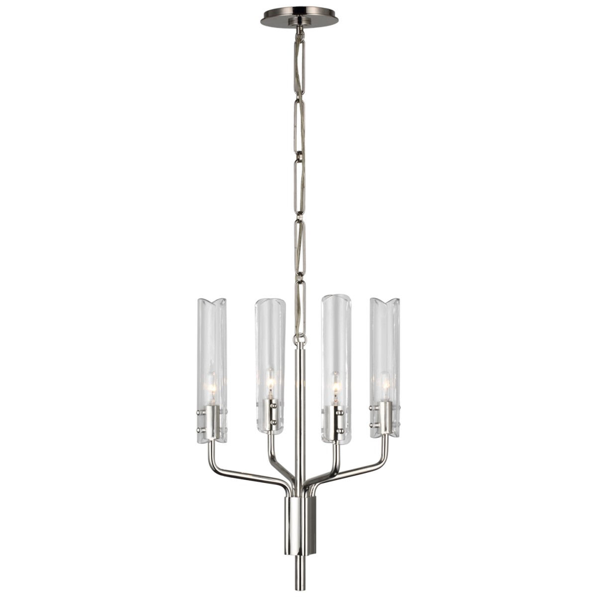 Casoria Petite Chandelier with Clear Glass | Highlight image