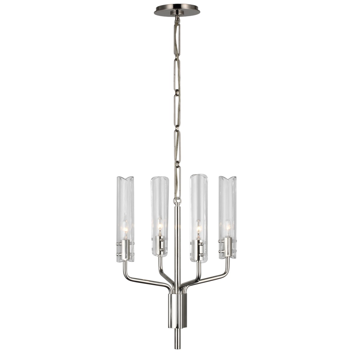 Casoria Petite Chandelier with Clear Glass