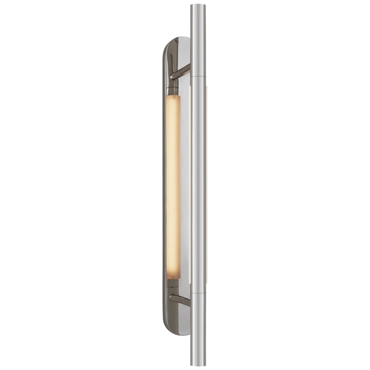 Rousseau Medium Bracketed Sconce with Etched Crystal | Highlight image