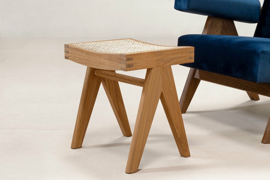 Low Cane Stool | Highlight image 1