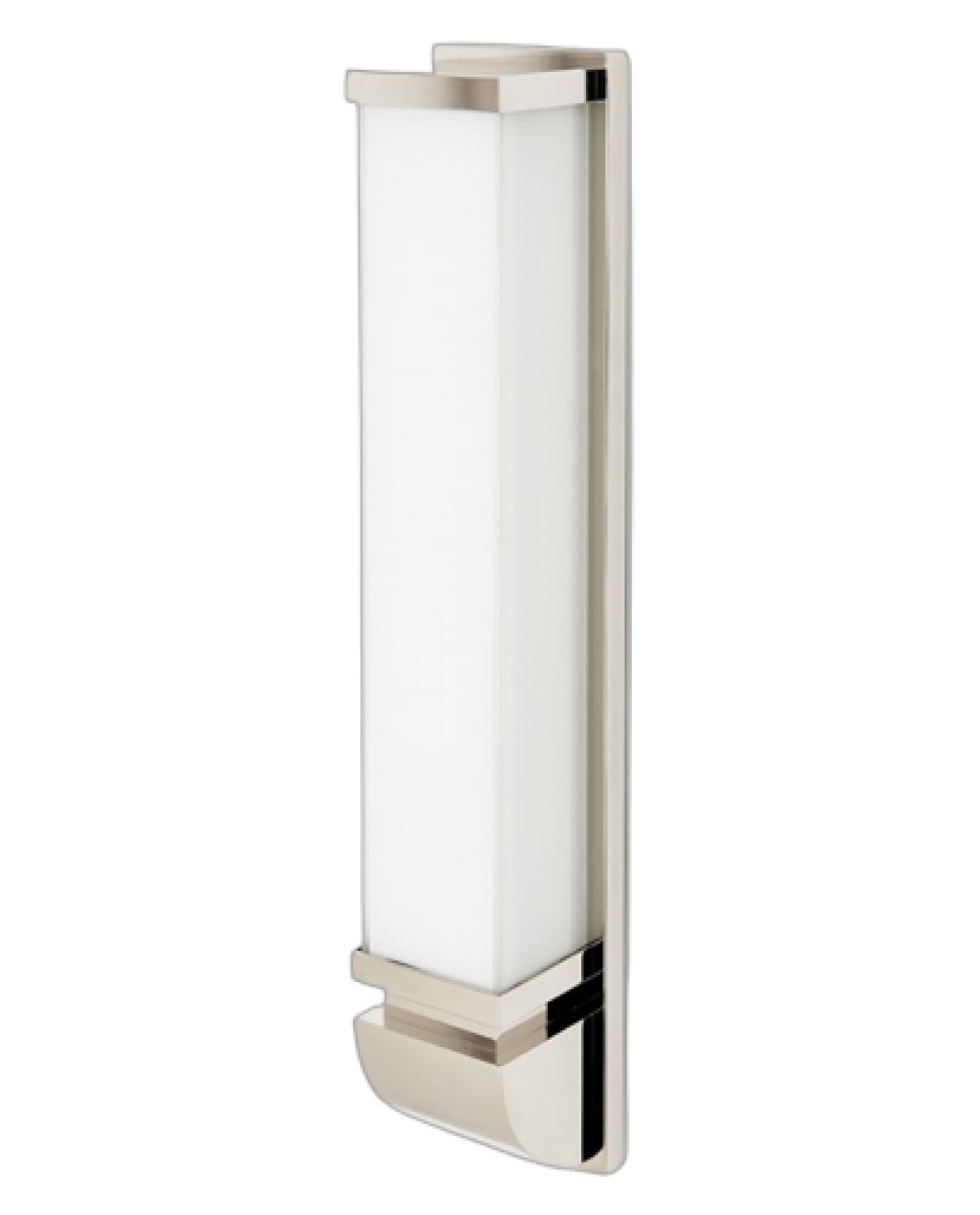 Raleigh Wall Mounted Sconce with Mitred Glass Shade