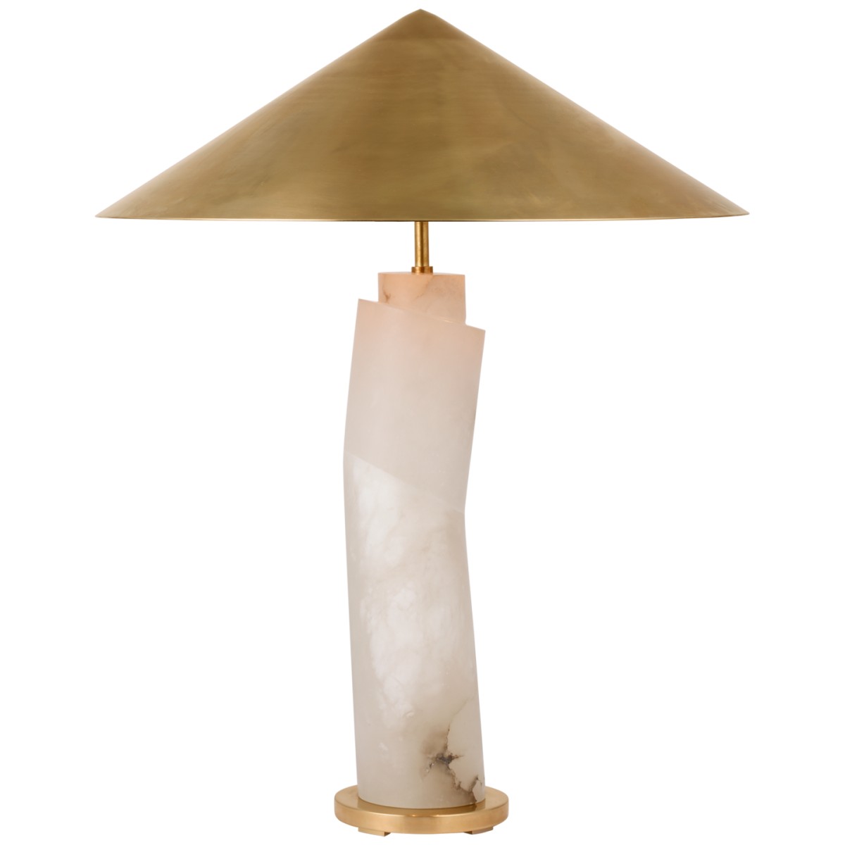 Lemaire Large Table Lamp with Antique-Burnished Brass Shade | Highlight image