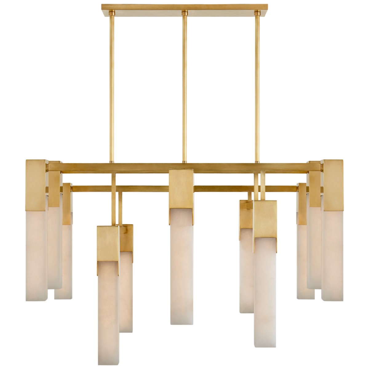 Covet Large Chandelier with Alabaster