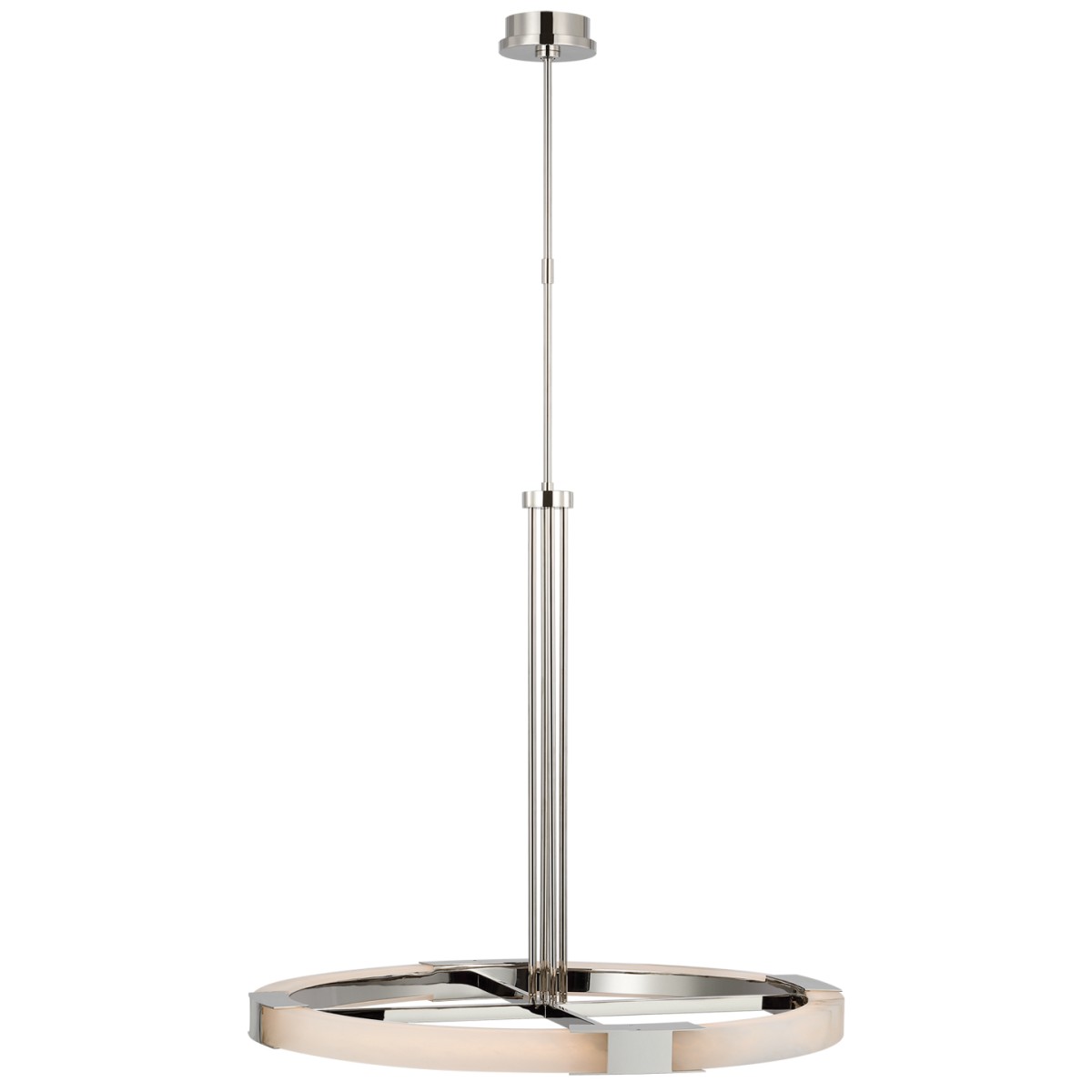 Covet Large Ring Chandelier with Alabaster | Highlight image