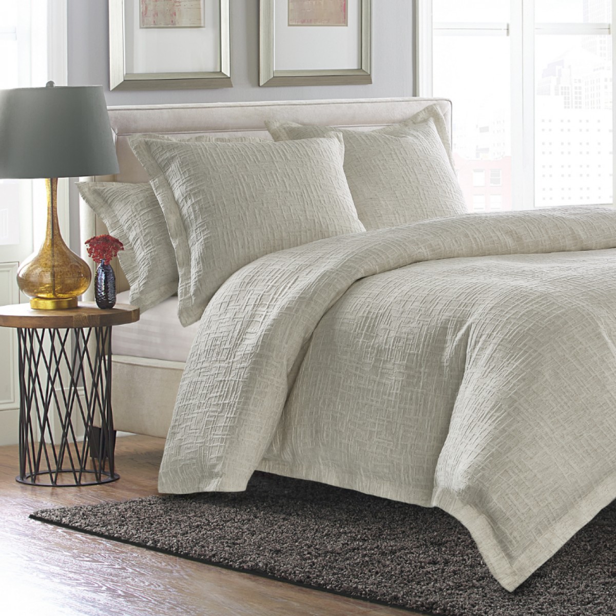 Hillton 5 pcs, Queen Duvet Set