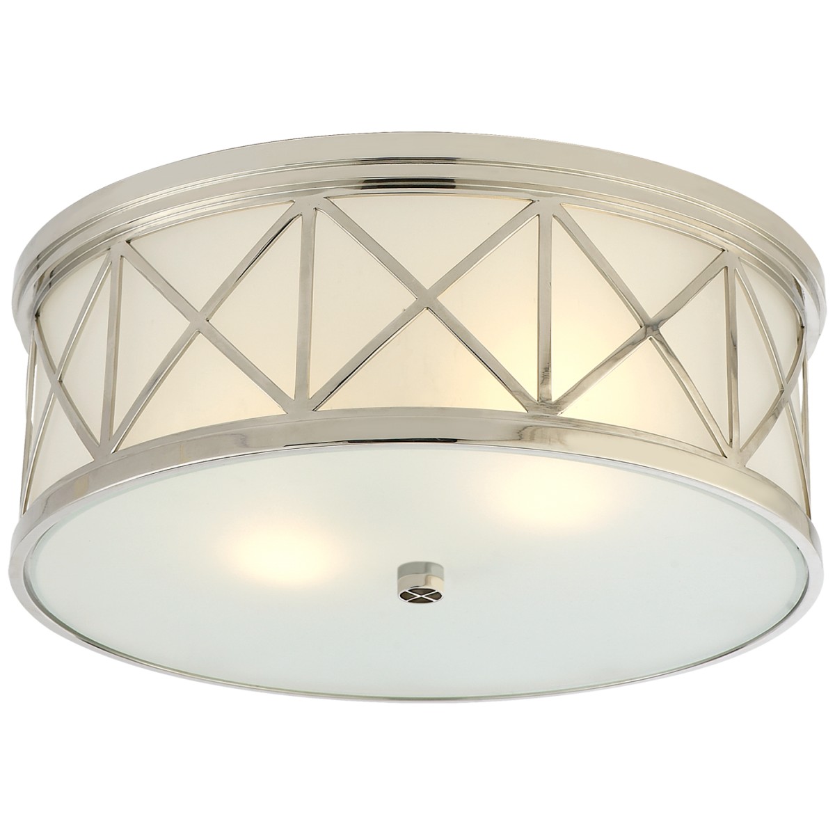 Montpelier Large Flush Mount with Frosted Glass