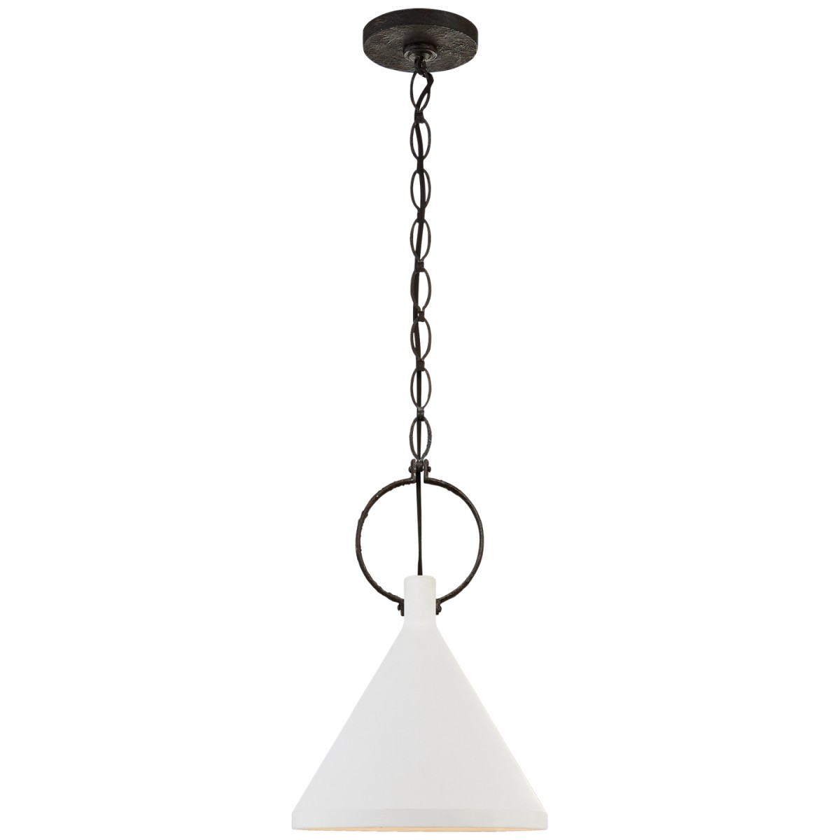 Limoges Medium Pendant in Natural Rust