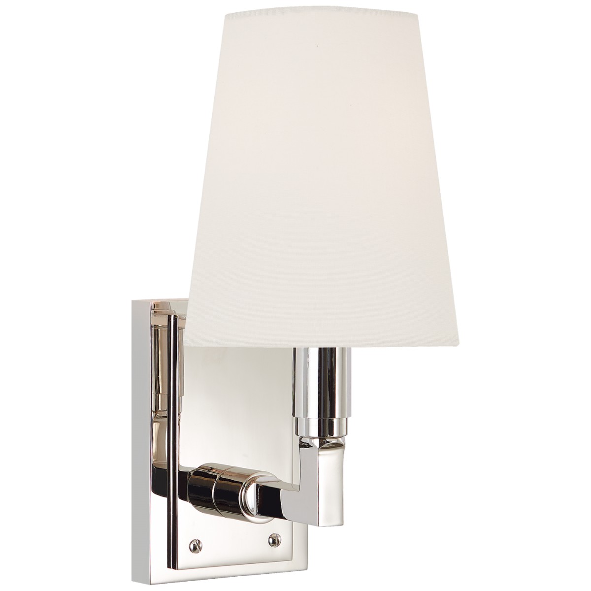 Watson Small Sconce with Linen Shade