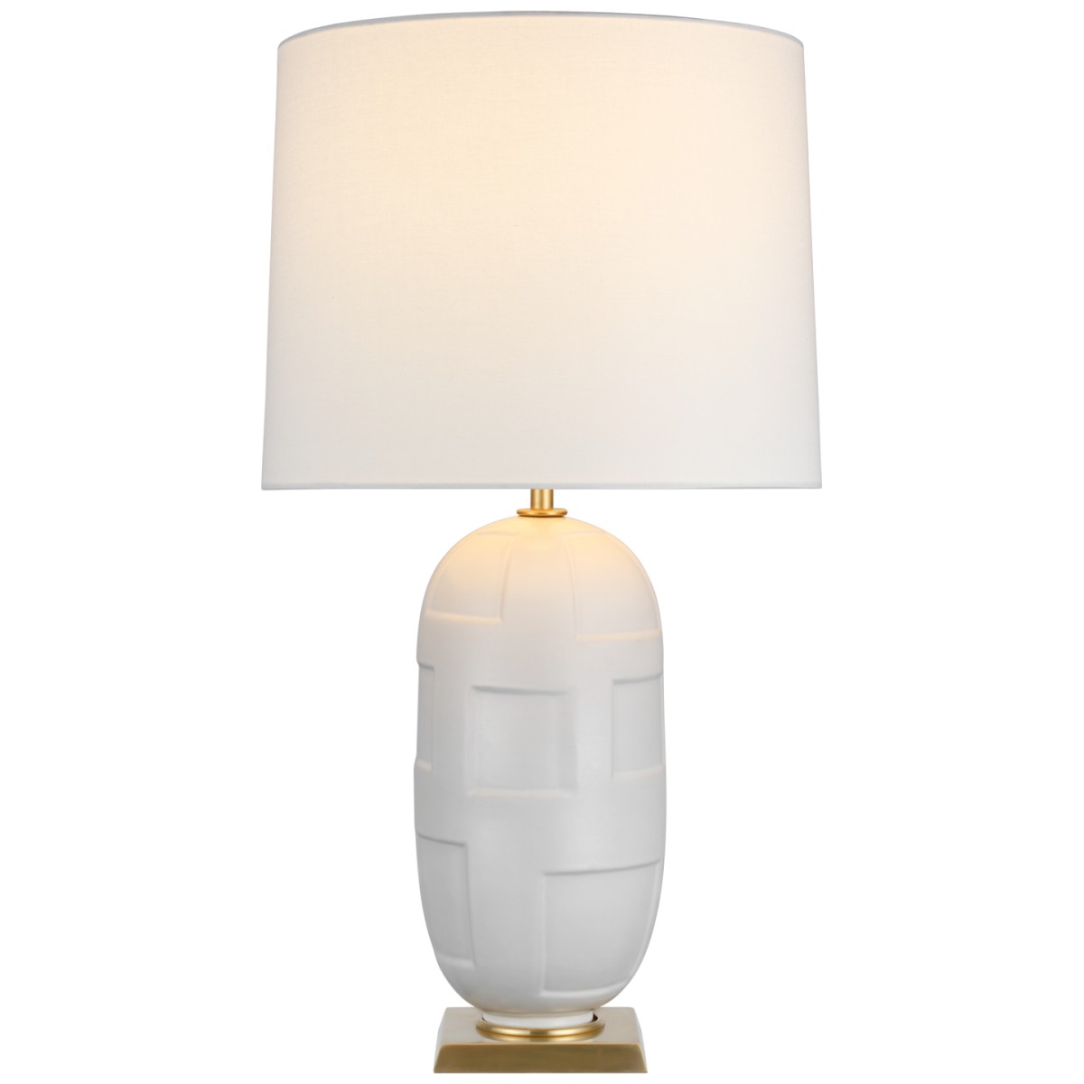 Incasso Large Table Lamp with Linen Shade