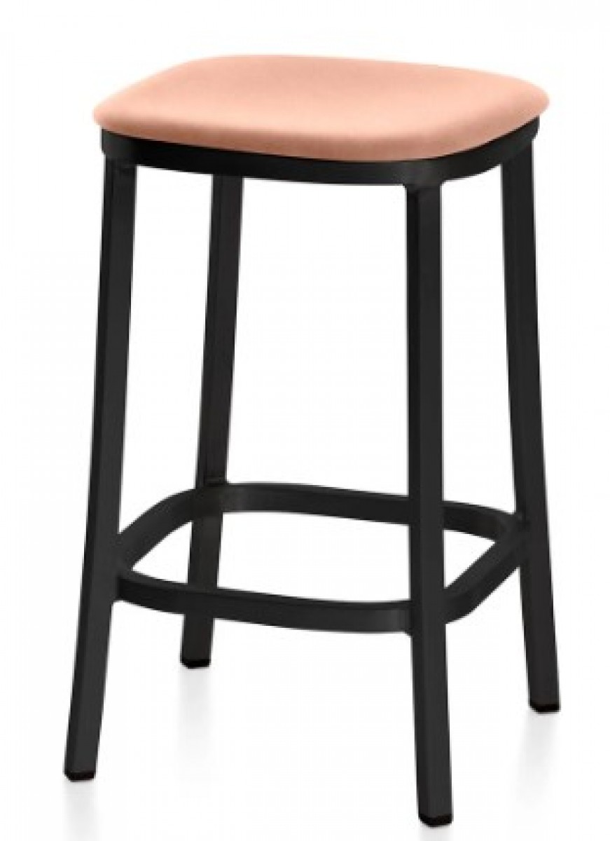 1 Inch Counter Stool, Upholstered Seat