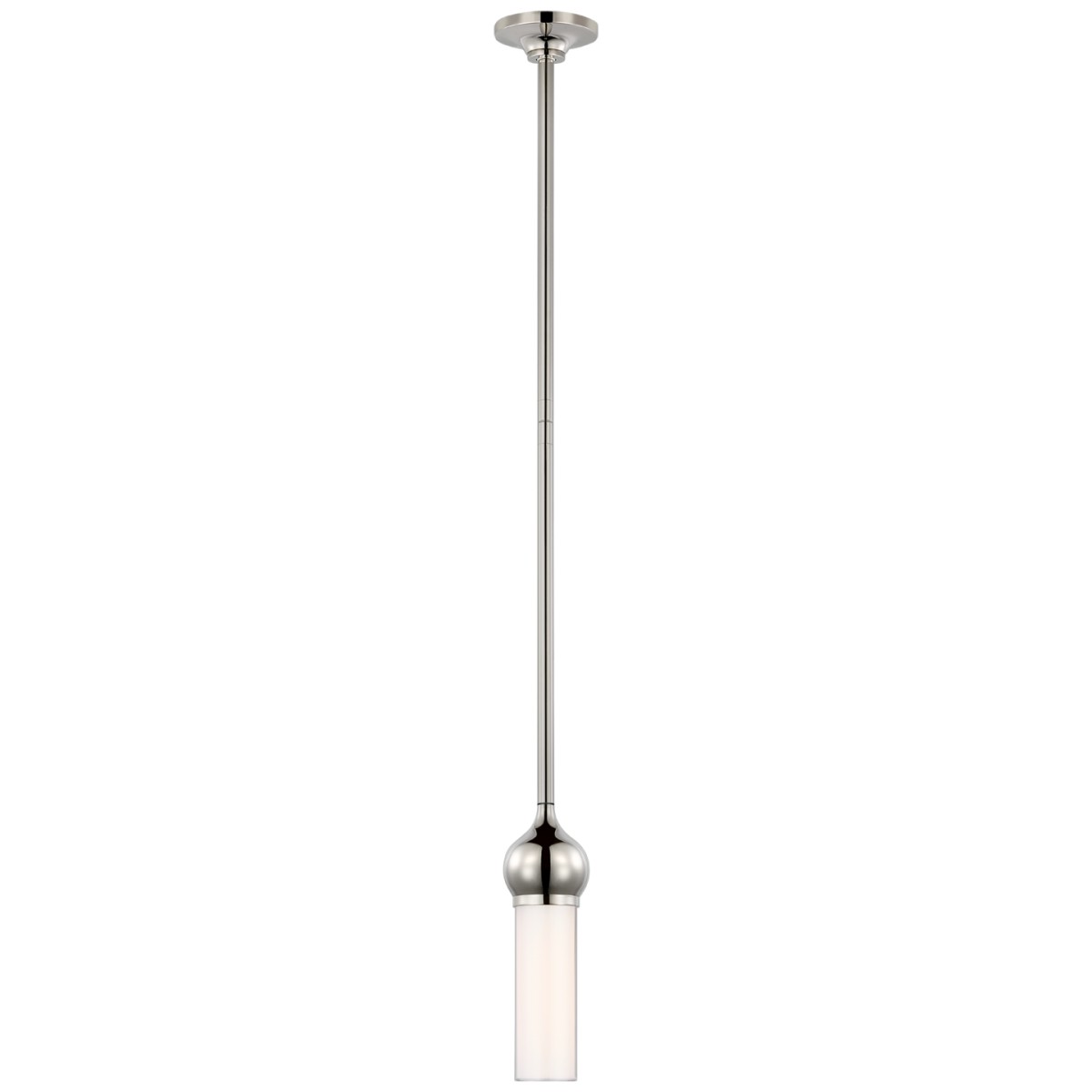 Jeffery Mini Pendant with White Glass | Highlight image