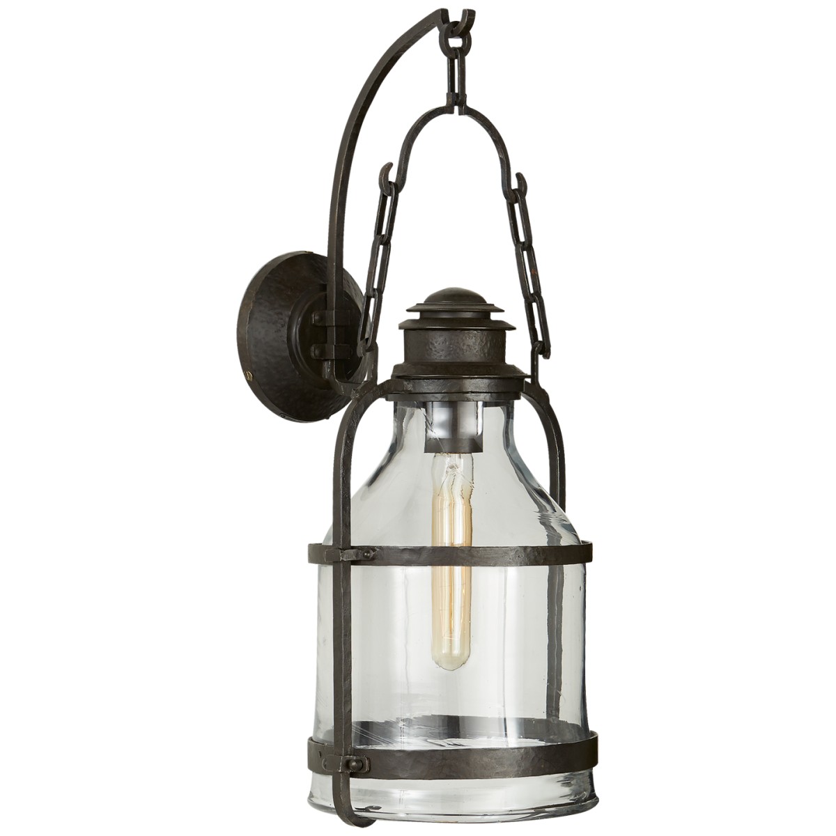 Cheyenne Medium Lantern with Clear Glass