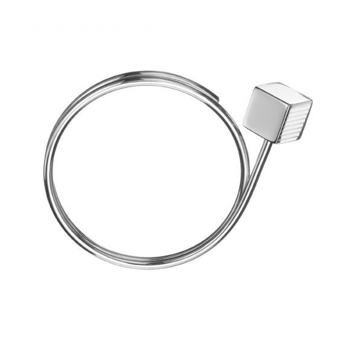 Argent De Poche Cube Key Ring