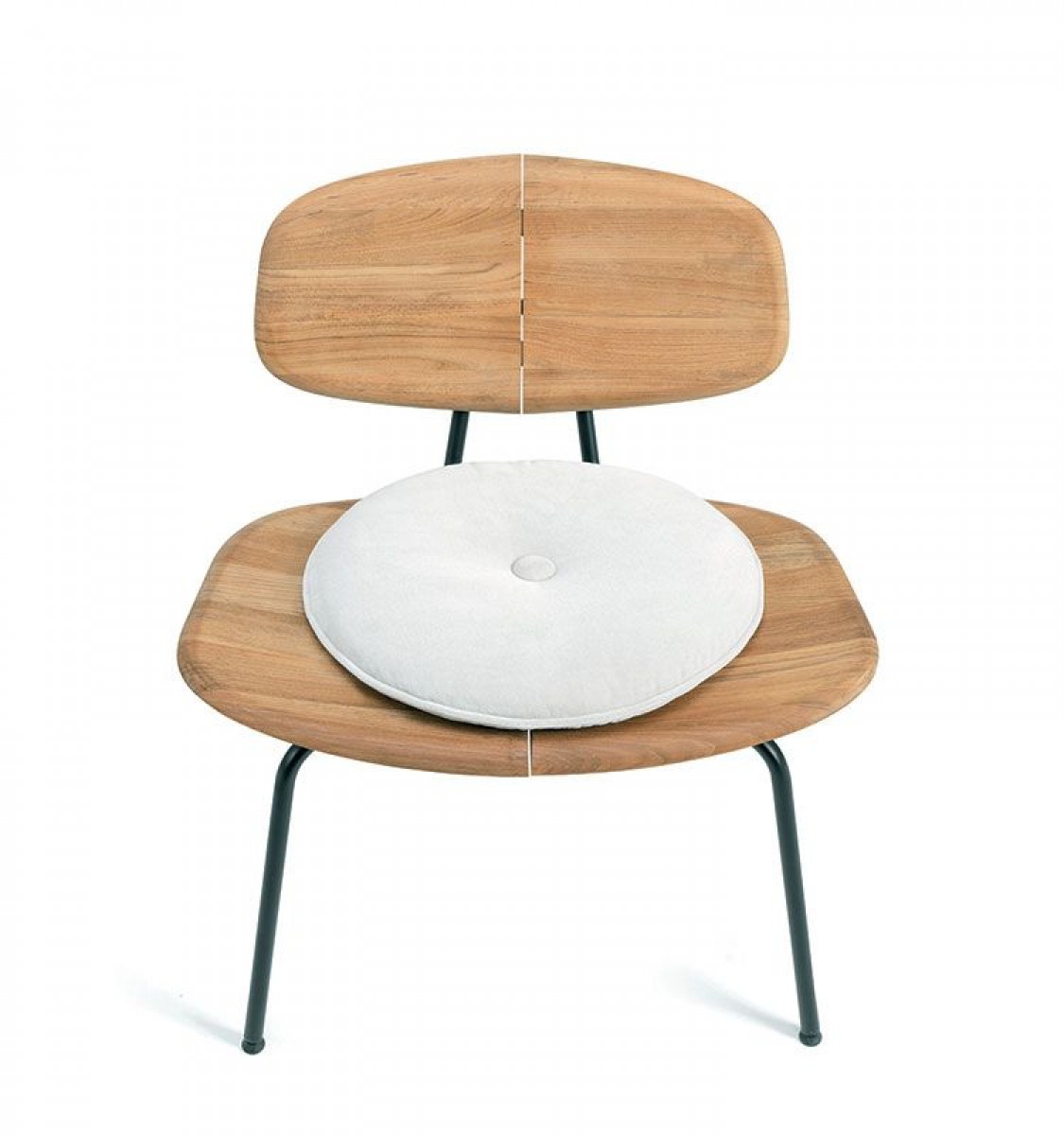 Agave Lounge Chair with Seat Cushion (Round)