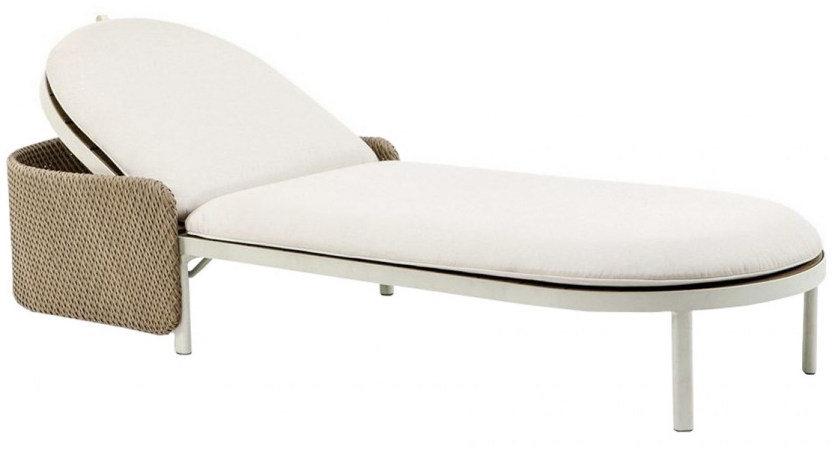 Esedra Sun Lounger with Mattress