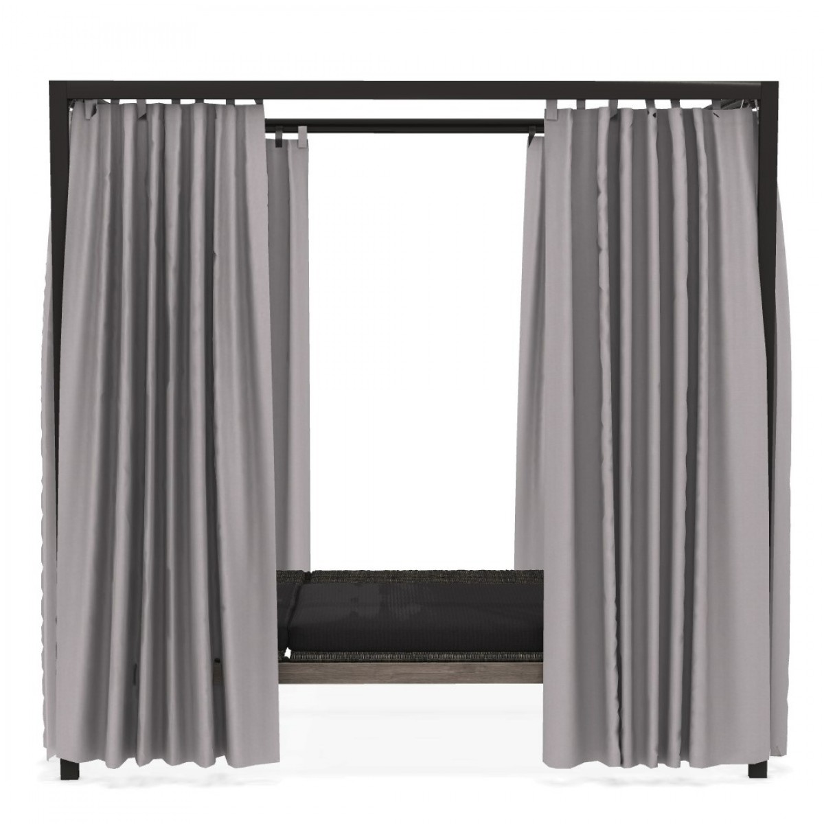 Allaperto Mountain Lounge Bed with Curtain