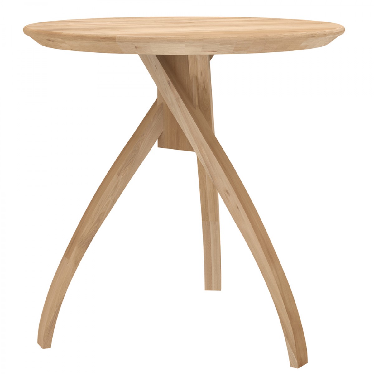 Oak Twist Side Table