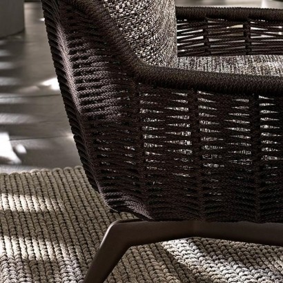 Belt Cord Outdoor Armchair | Highlight image 2