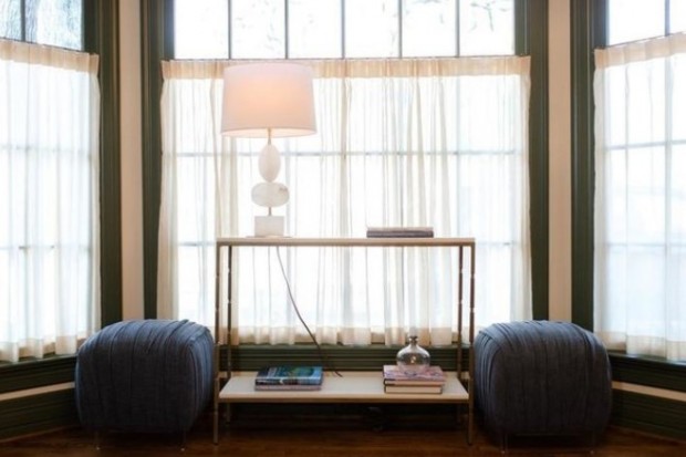 Dani Medium Table Lamp with Linen Shades | Highlight image 3