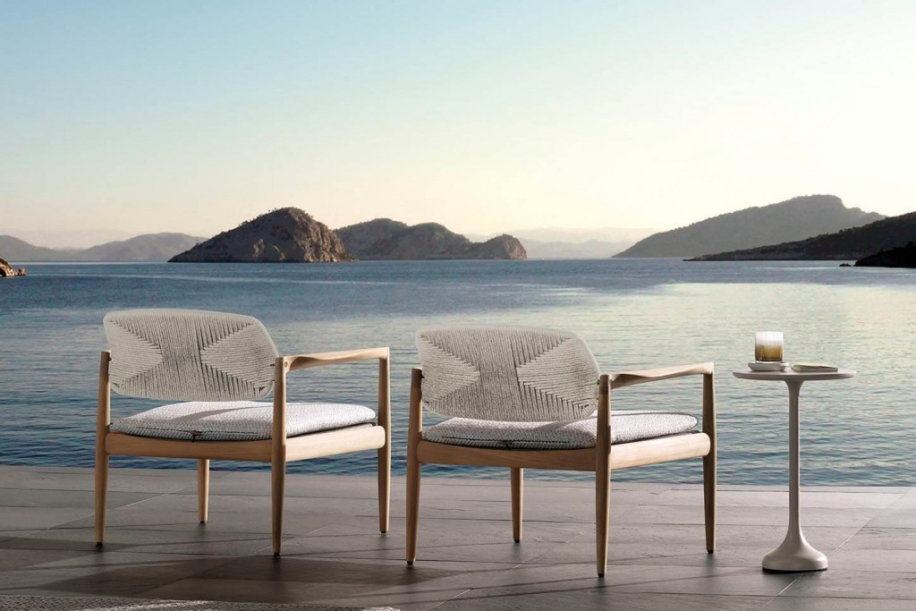 Yoko Cord Outdoor Armchair | Highlight image 1