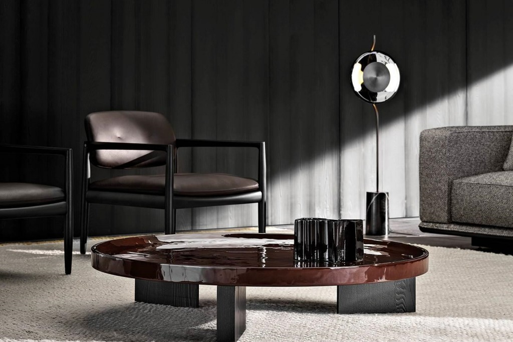 Louver Coffee Table (Round) | Highlight image 1