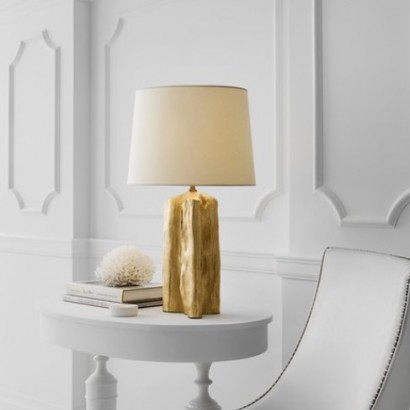 Sierra Buffet Lamp with Linen Shade | Highlight image 2